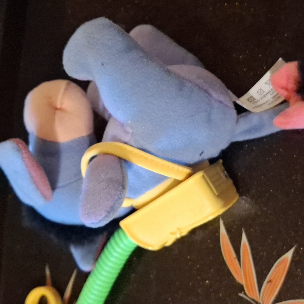 Fisher-Price Disney Eeyore Donkey Plush Toy Backpack Clip-on